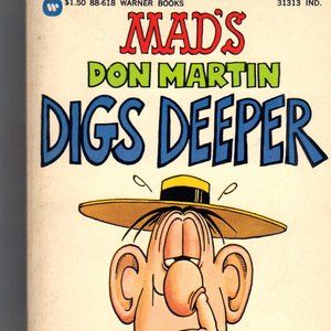 Mad's Don Martin - Digs Deeper - Paperback By Don Martin